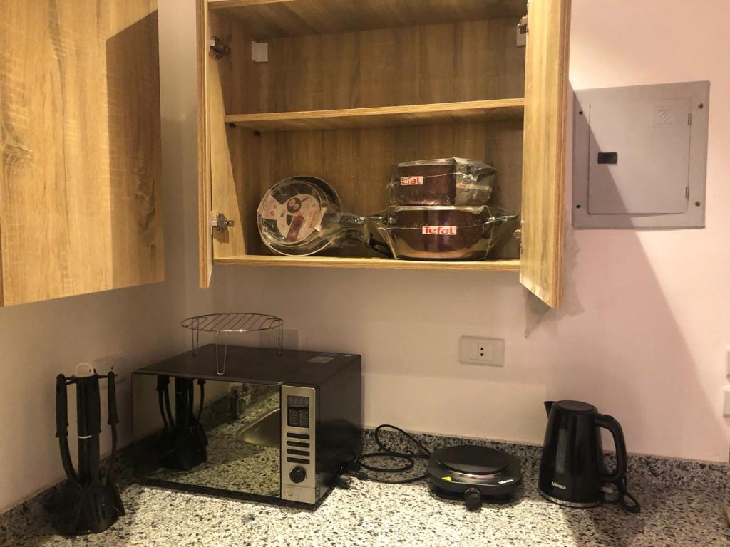 Η κουζίνα ή μικρή κουζίνα στο Studio Al-Andalos