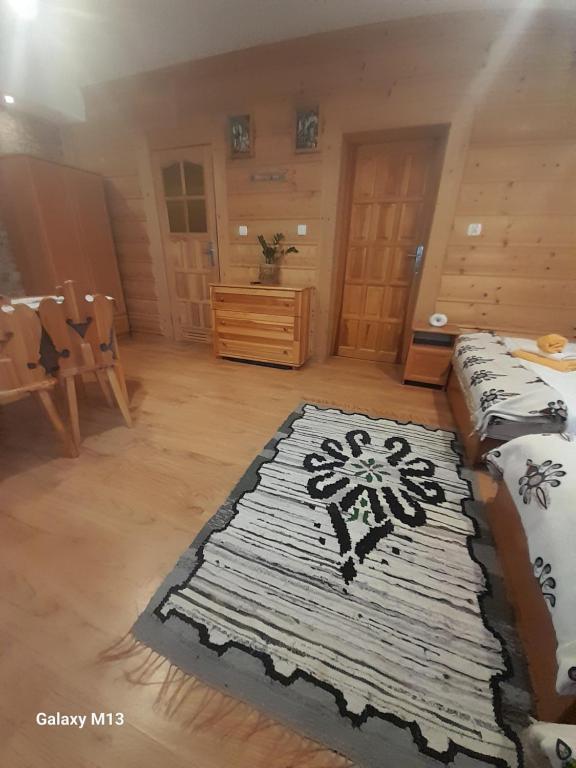 Posteľ alebo postele v izbe v ubytovaní Pokoje u Kaśki