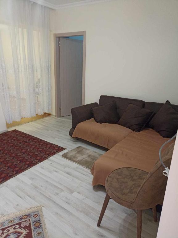 Khu vực ghế ngồi tại Mini Apartment In Kutaisi