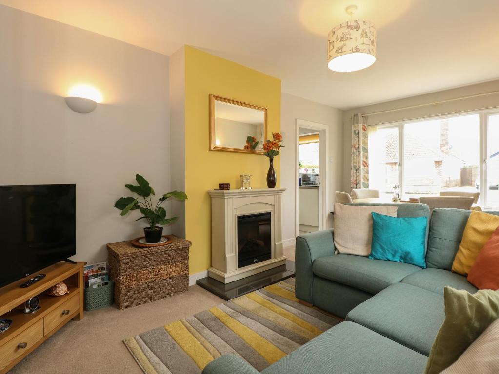 TV a/nebo společenská místnost v ubytování The Lobster Pot