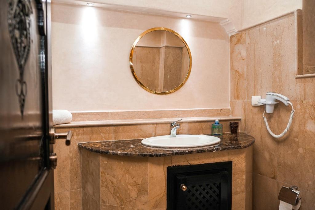 Koupelna v ubytování Riad Roummana Marrakech