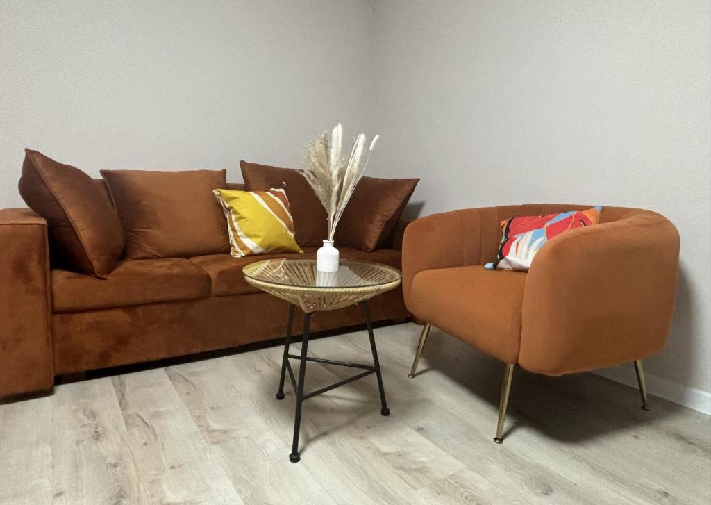 Posezení v ubytování RestArt Boutique Hotel