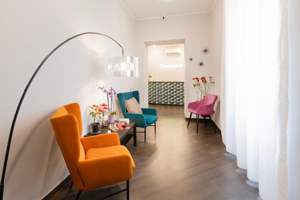 Posezení v ubytování Cloud 9 Hotel