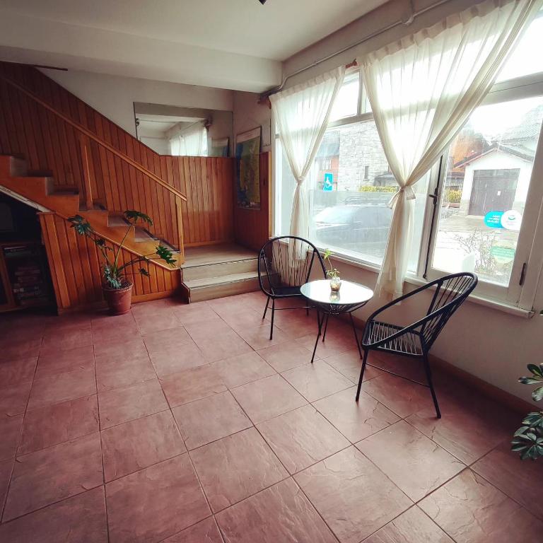 Posezení v ubytování Hosteria Puyehue