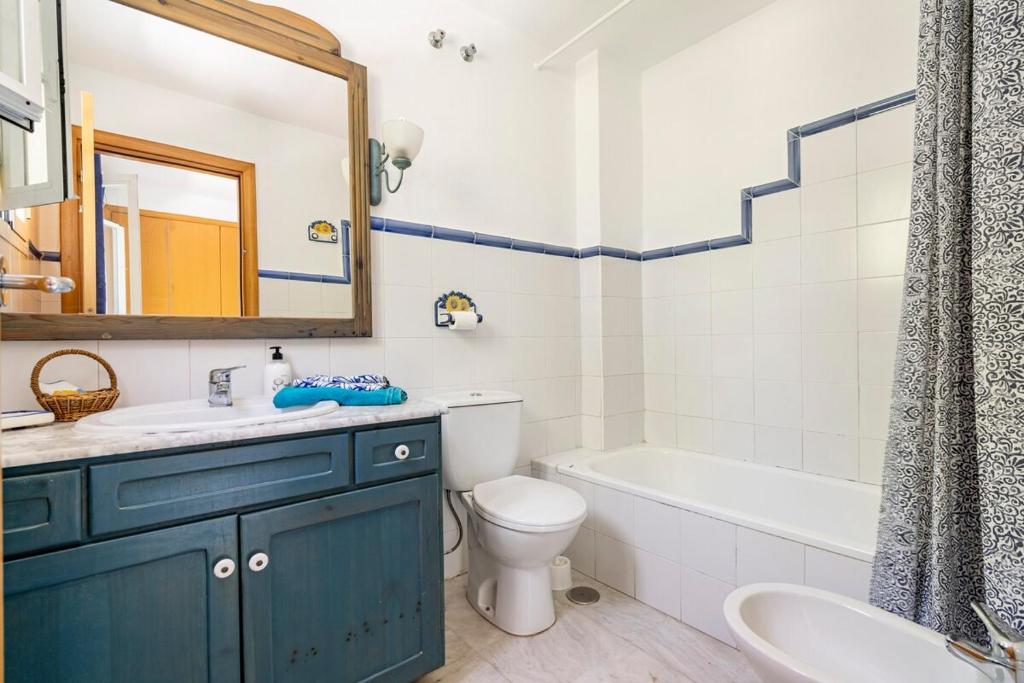 Koupelna v ubytování Casa Islantilla Real
