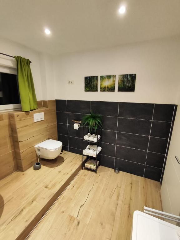Koupelna v ubytování Alex´s Ferienwohnung