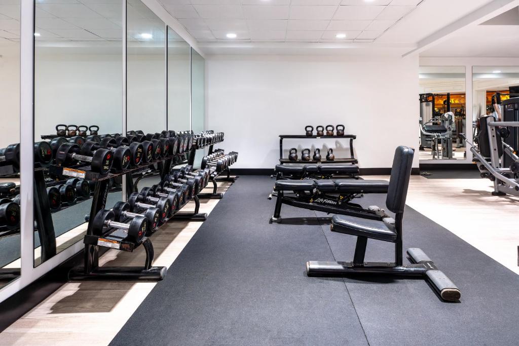 Fitness centrum a/nebo fitness zařízení v ubytování Showboat Hotel Atlantic City