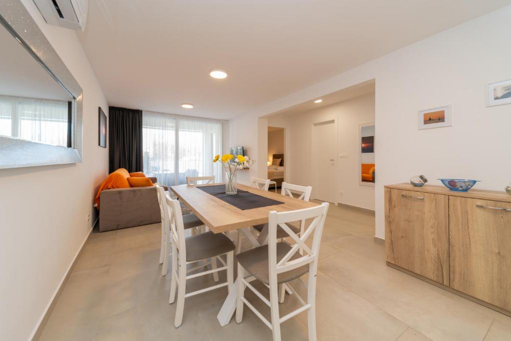Kuchyňa alebo kuchynka v ubytovaní A&V Residence
