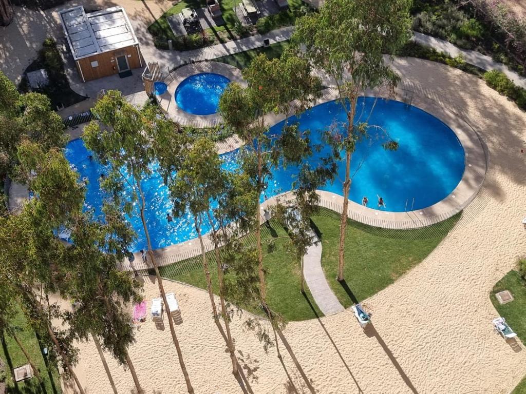 Bazén v ubytování DEPARTAMENTO ALGARROBO NORTE nebo v jeho okolí