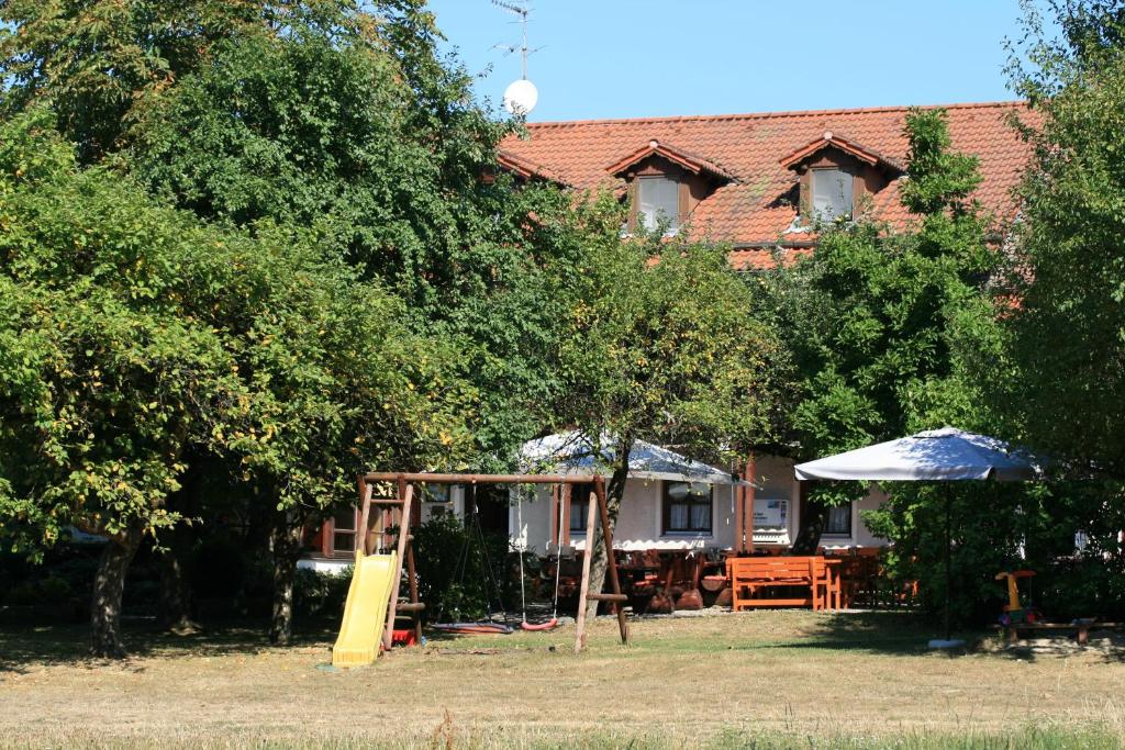 Zahrada ubytování Waldpension Jägerstüberl
