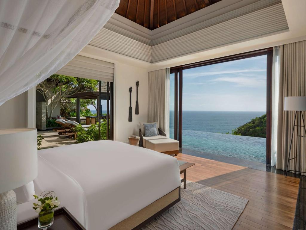 Umana Bali, LXR Hotels & Resorts by Hilton - İki Yatak Odalı Panoramik Okyanus Havuzu Villa