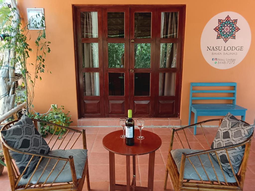 Posezení v ubytování Casa Amapola