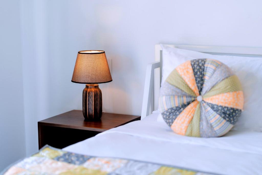 Postel nebo postele na pokoji v ubytování BS Jade Home Hội An