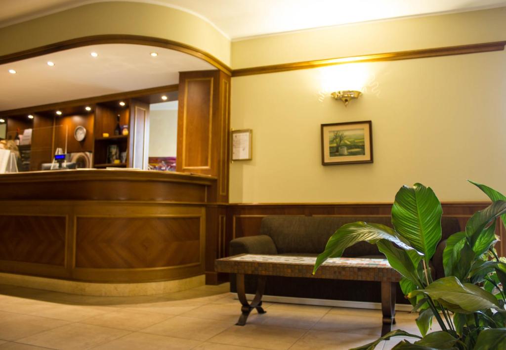 Vstupní hala nebo recepce v ubytování Hotel Valentino