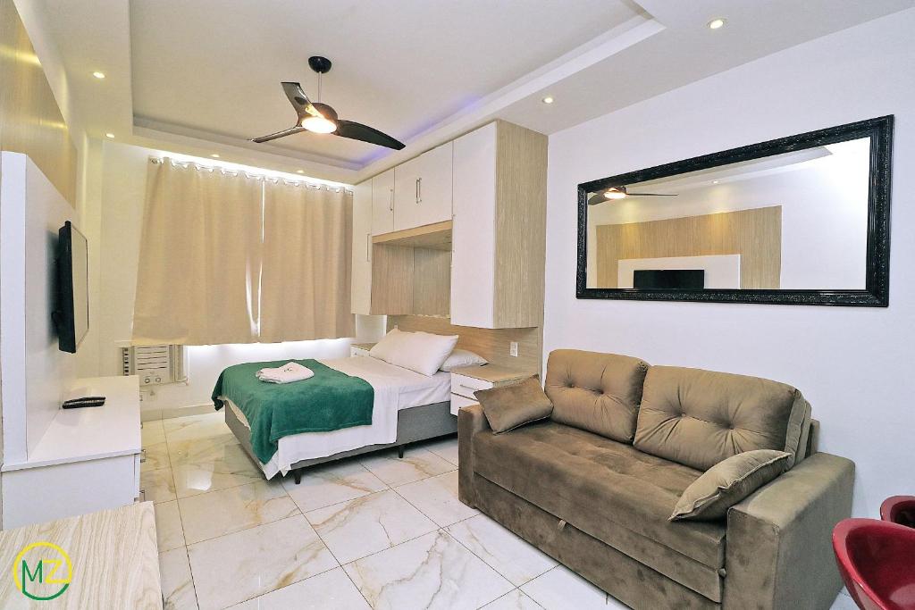 Studio moderno no posto 2 em Copacabana