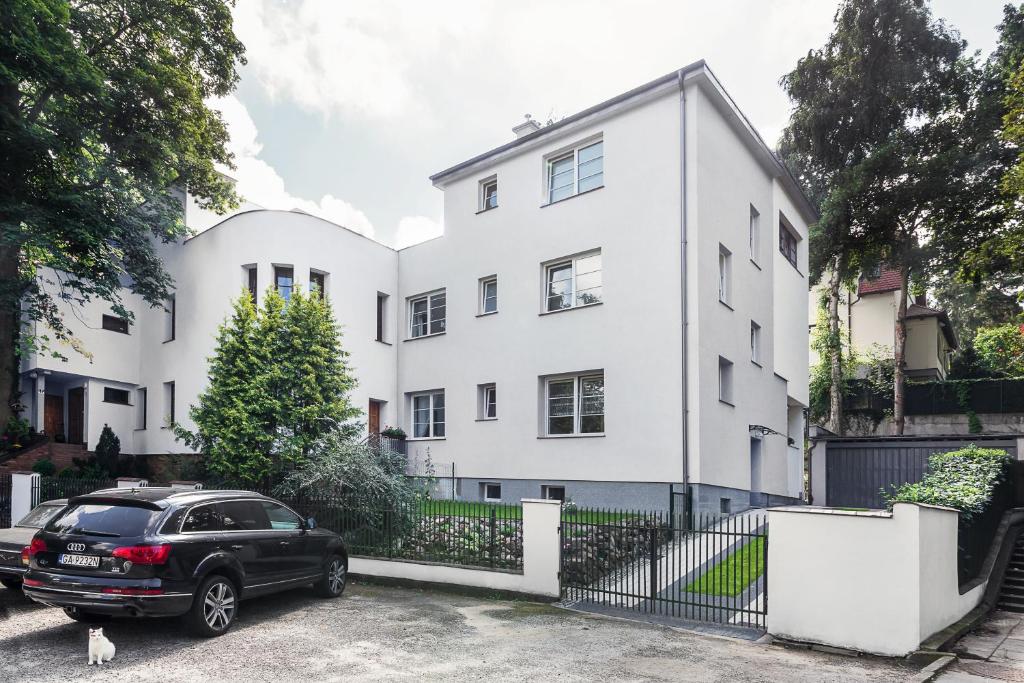 Budova, kde se apartmán nachází
