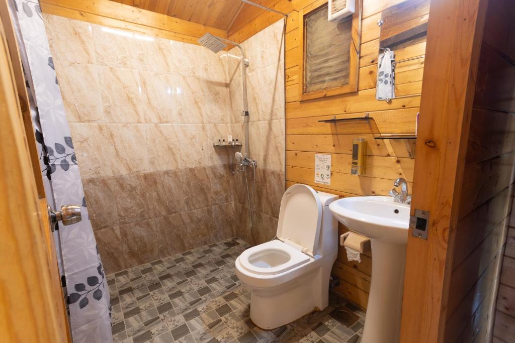 Koupelna v ubytování Sal Riviera
