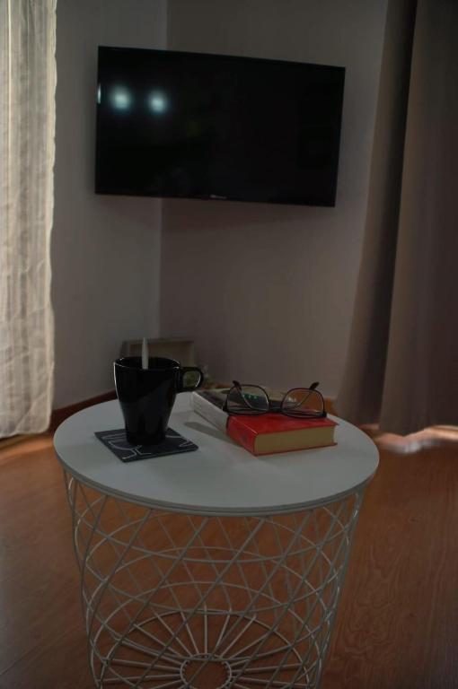 TV a/nebo společenská místnost v ubytování Markesa