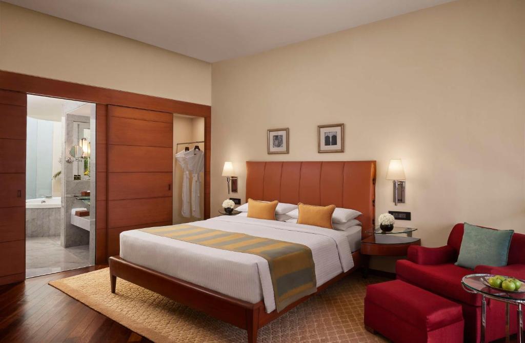 Voodi või voodid majutusasutuse Hyatt Regency Kolkata toas