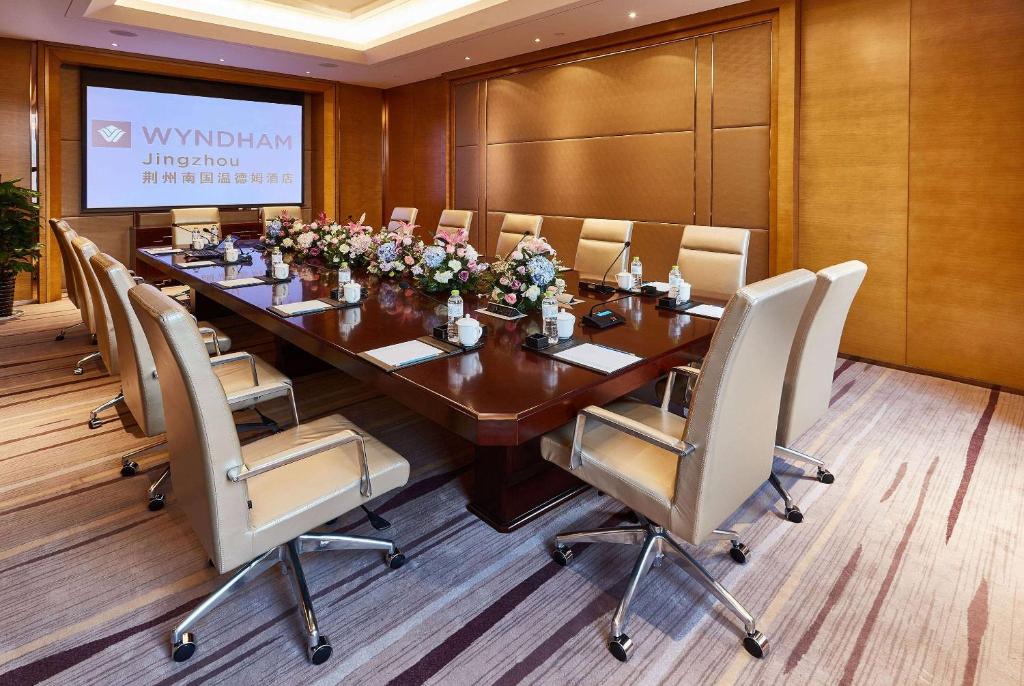 Konferenční prostory v ubytování Wyndham Jingzhou