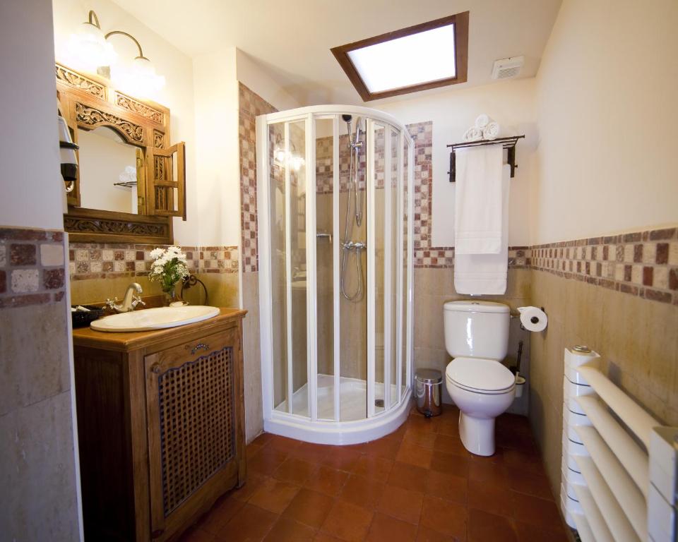 Koupelna v ubytování Hotel Boutique La Morada de Juan de Vargas