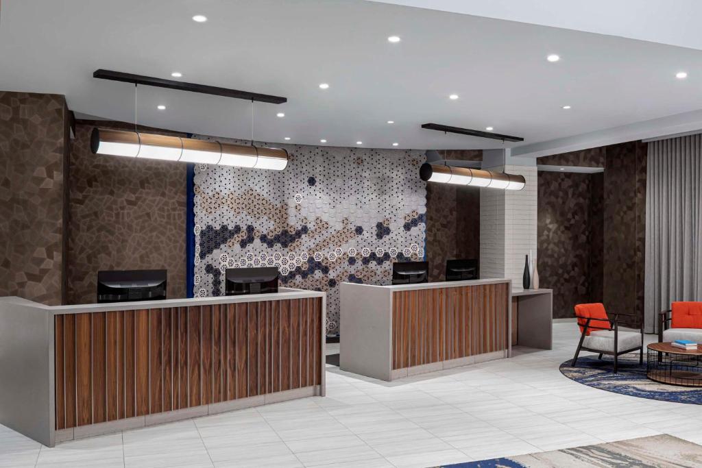 Vstupní hala nebo recepce v ubytování Hyatt Place New York City - Times Square