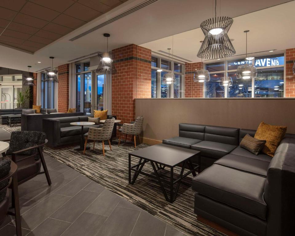 Posezení v ubytování Hyatt Place Moncton-Downtown