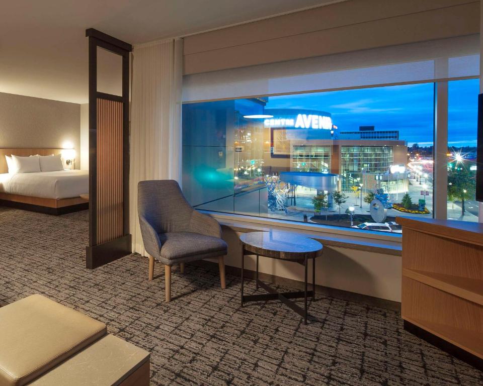 Posezení v ubytování Hyatt Place Moncton-Downtown