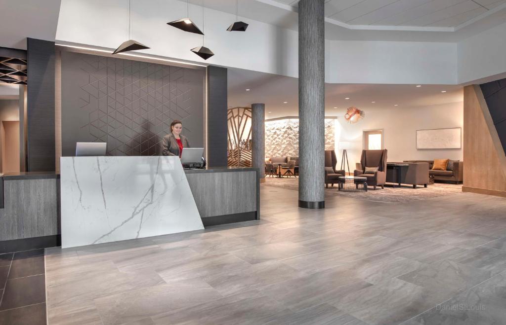 Vstupní hala nebo recepce v ubytování Hyatt Place Moncton-Downtown