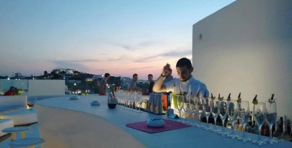 Nápoje v ubytování Andronikos Hotel