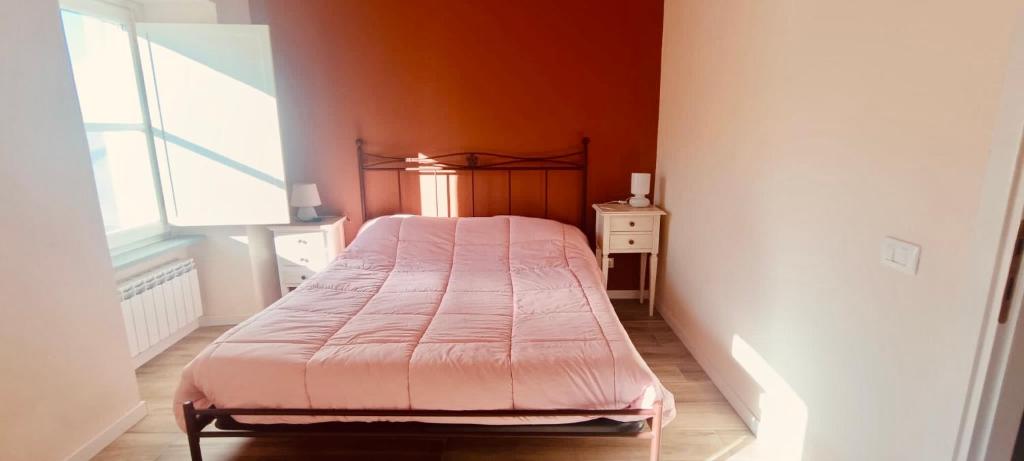 Postel nebo postele na pokoji v ubytování Tormalina rosa presso La Bordona