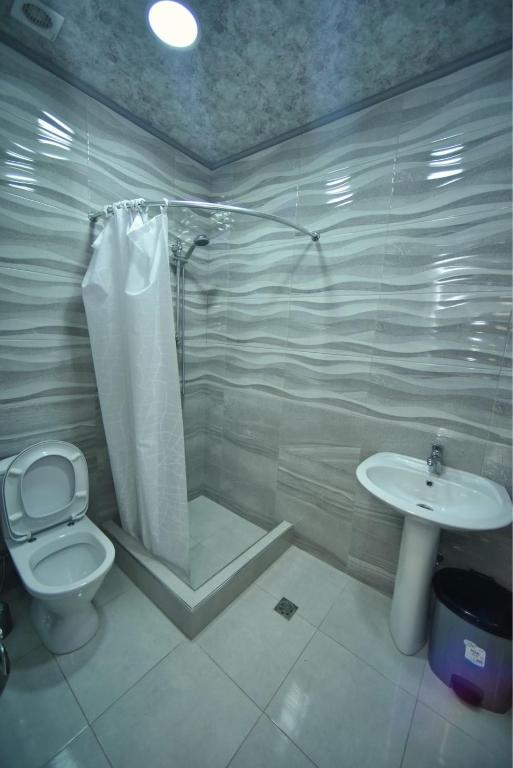Koupelna v ubytování MBM Hotel Yerevan