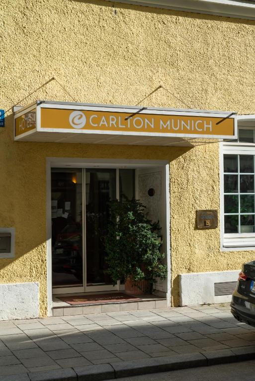 Exteriér nebo vchod ubytování Hotel Carlton Munich