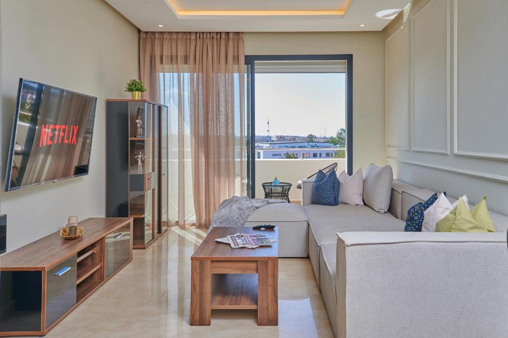 Posezení v ubytování YourPlace Rabat - Royal Residence