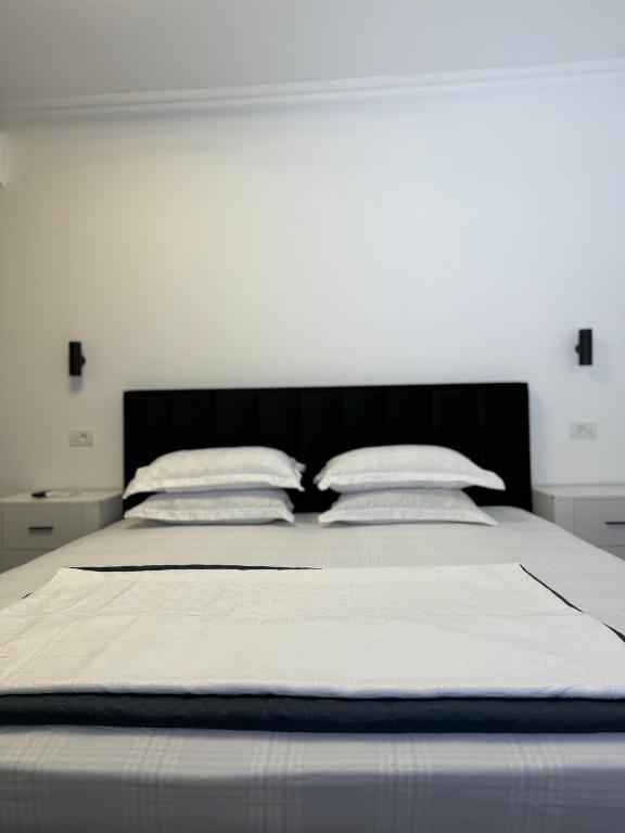Letto o letti in una camera di Casa Ștefan