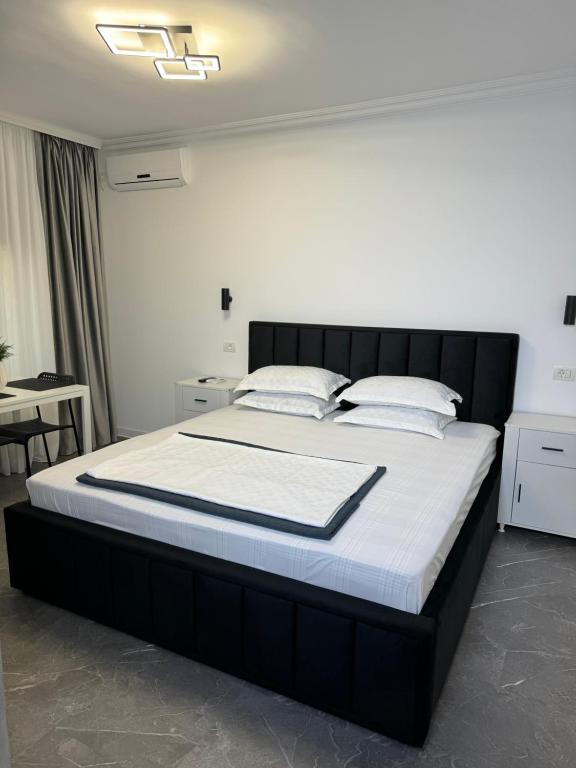Letto o letti in una camera di Casa Ștefan