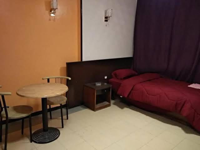 Posezení v ubytování Al Waha Hostel
