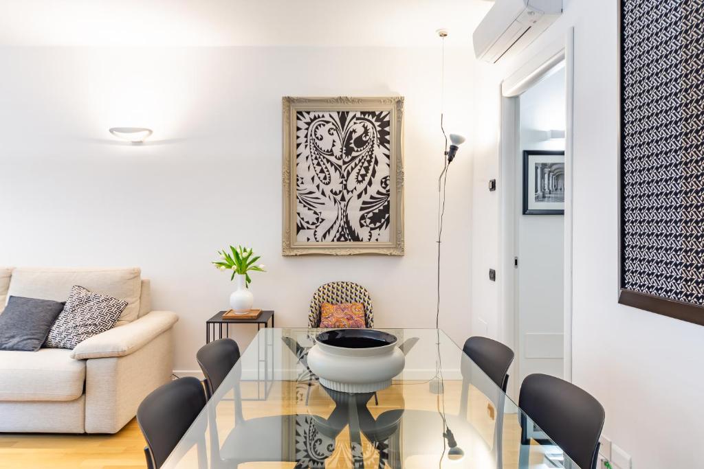 Posezení v ubytování Appartamento Peschiera Borromeo - Linate