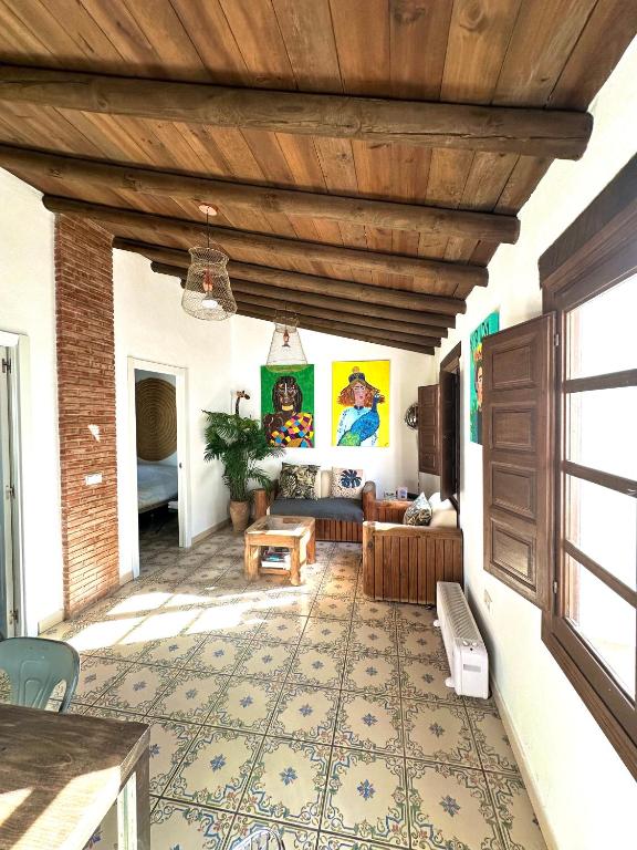 Posedenie v ubytovaní Apartamento La Galería de Ronda