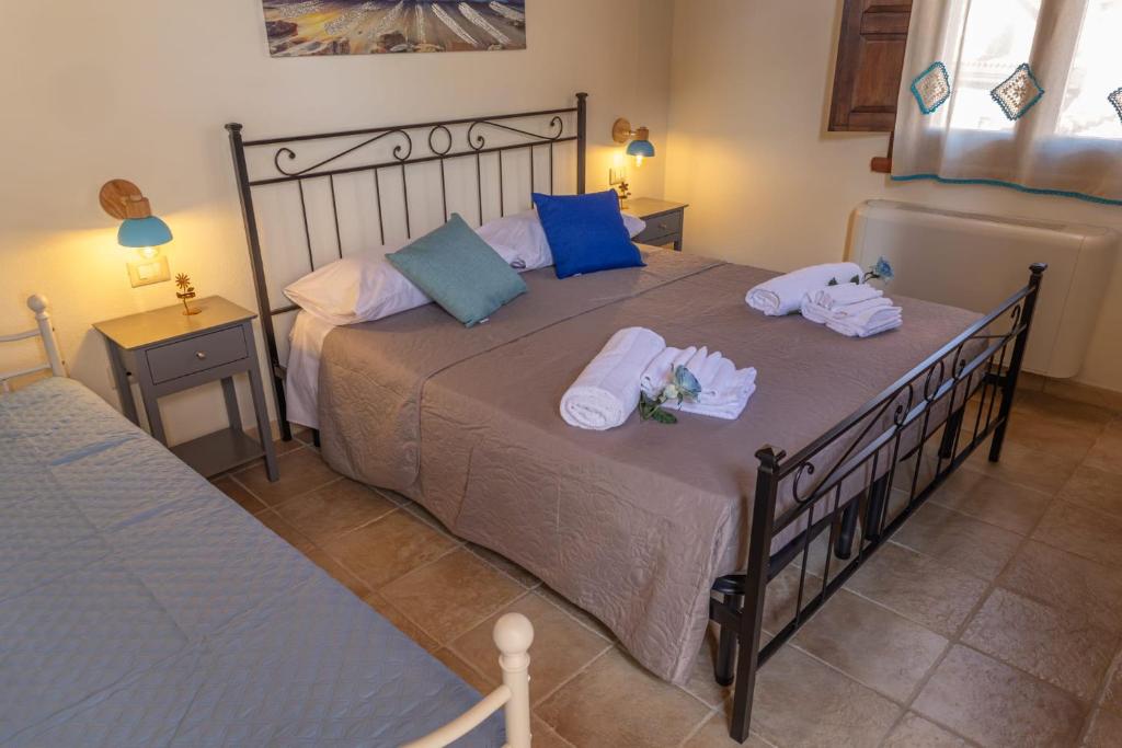 Postel nebo postele na pokoji v ubytování B&B Città Regia