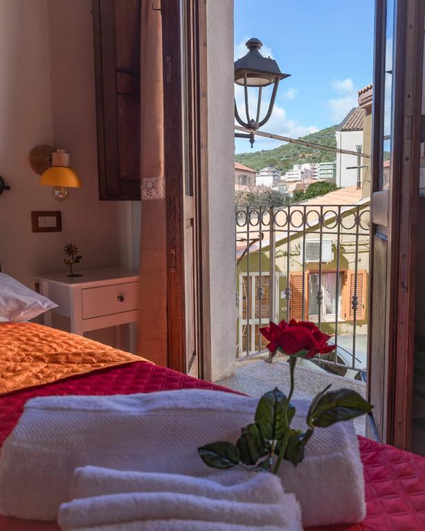 Postel nebo postele na pokoji v ubytování B&B Città Regia