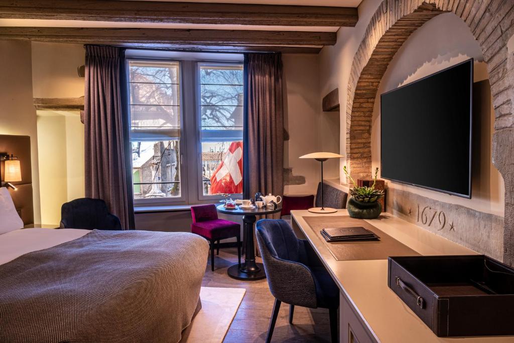 Hôtel Les Armures - Resim 10