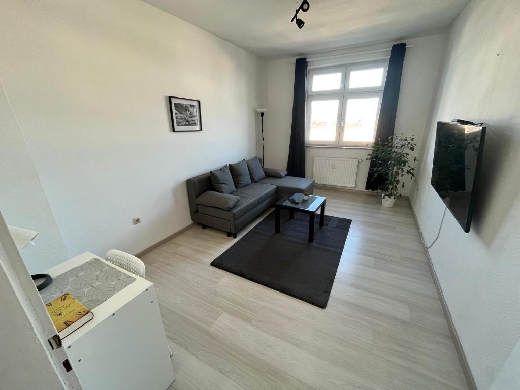 TV a/nebo společenská místnost v ubytování Apartment Central 85I 55 qm Wi-Fi free
