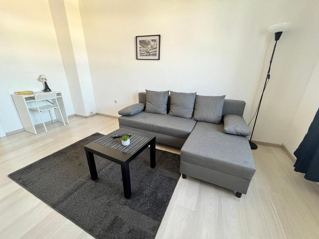 Posezení v ubytování Apartment Central 85I 55 qm Wi-Fi free