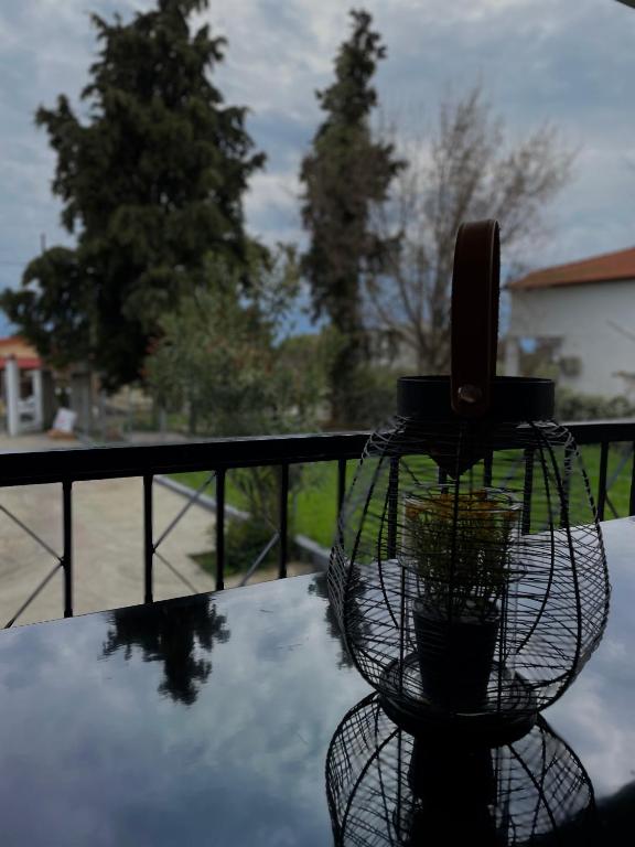 Balkón nebo terasa v ubytování MK Residences