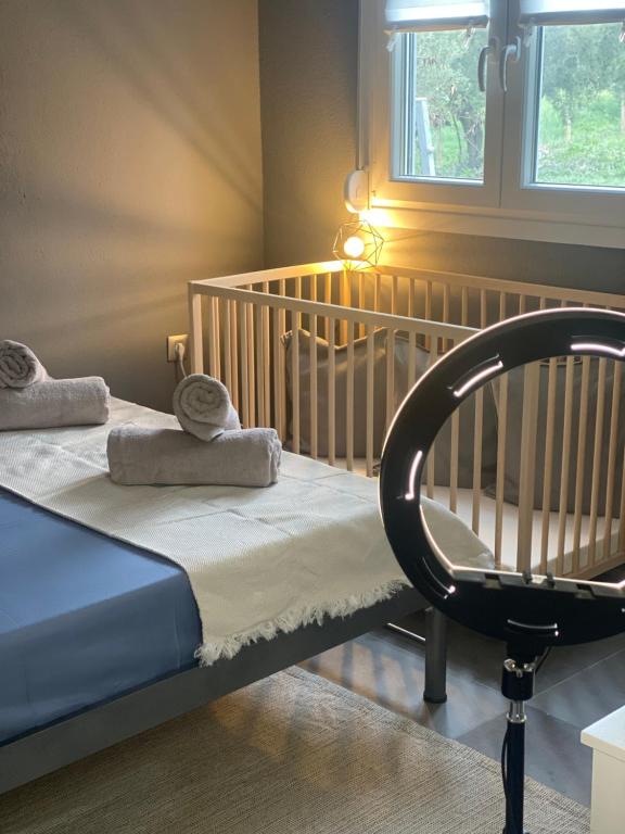Postel nebo postele na pokoji v ubytování MK Residences