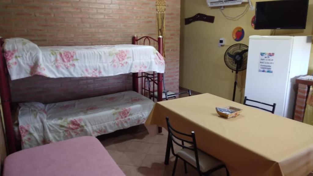 Posezení v ubytování Lo de Lili Departamentos Mina Clavero