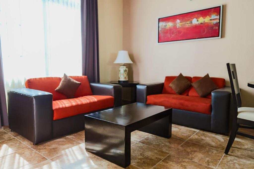 Posezení v ubytování Hotel Real de San Jose