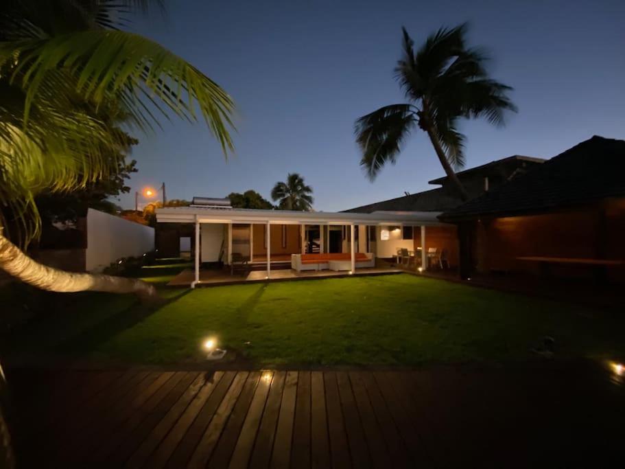 Zahrada ubytování Taunoa House - Family seaside house in Papeete with HS Wifi