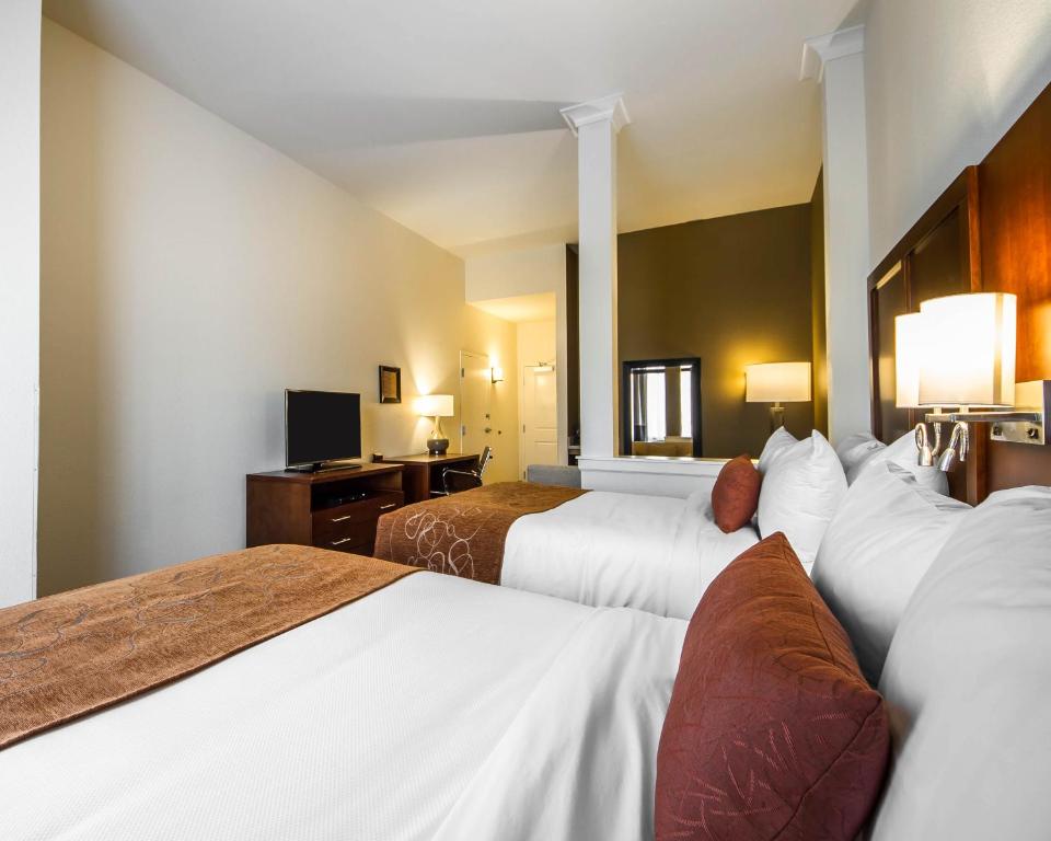 Comfort Suites Woodland - Sacramento Airport - Quarto Duplo Com 2 Camas De Casal - Não Fumantes
